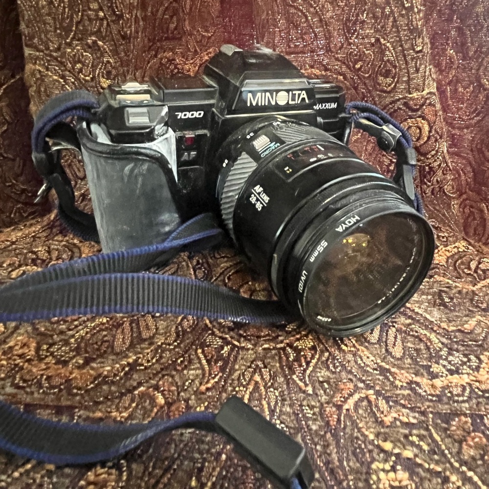 Maxxum 7000 Camera, Minolta 35mm Film Camera